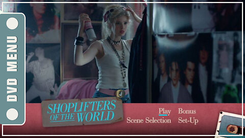 Shoplifters of the World - DVD Menu