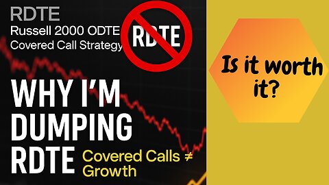 Why I am selling RDTE ET After almost 1 year