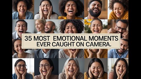 35 Most Emotional Moments Ever Caught on Camera
