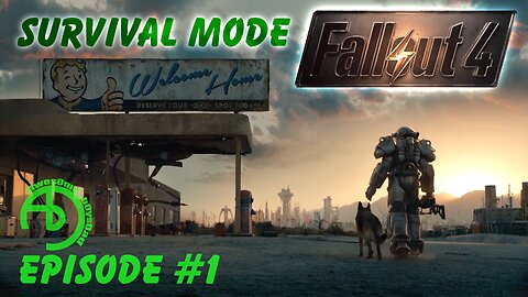 FALLOUT 4 | EP#1 | Survival Mode | 2k | All DLCs + Hi Res Image Pack