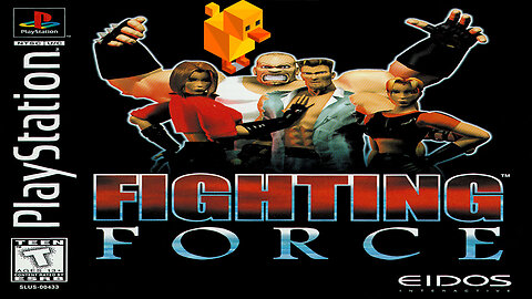 [Classic] 👊Fighting Force 👊- 1997 - 🕹️ PlayStation 1 🕹️Beat EM' Up ( Duck Station )