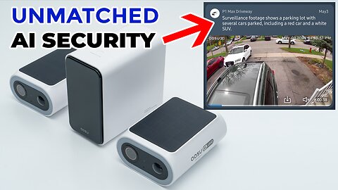 This AI Camera CAN Protect Your Home Better! aosu SolarCam P1 Max HomeCortex™ System
