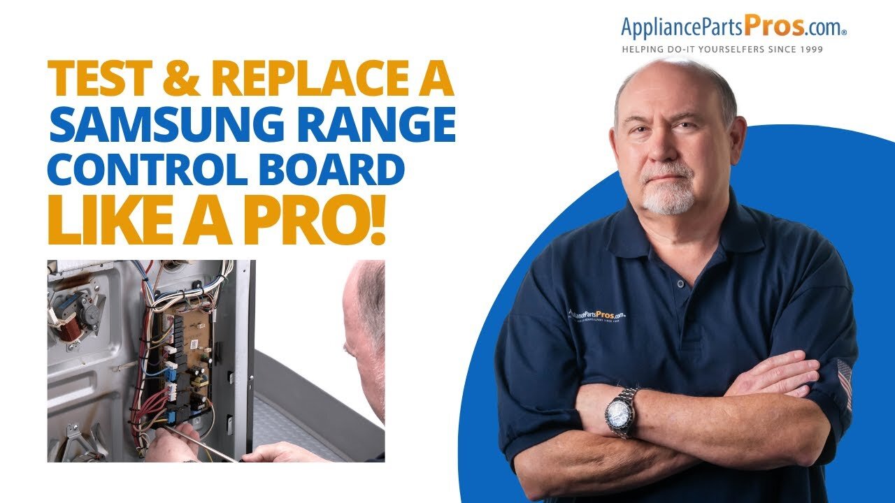 DIY Samsung Range Control Board Replacement Made EASY