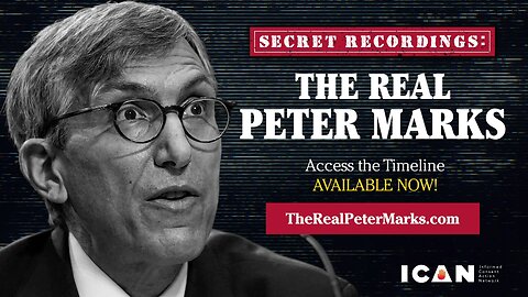 THE REAL PETER MARKS - EXPOSED ON ICAN'S EXCLUSIVE PRESS CONFERENCE