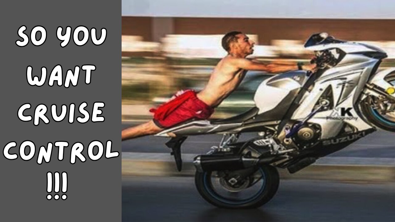 Cruise Control For Any Motorcycle ?