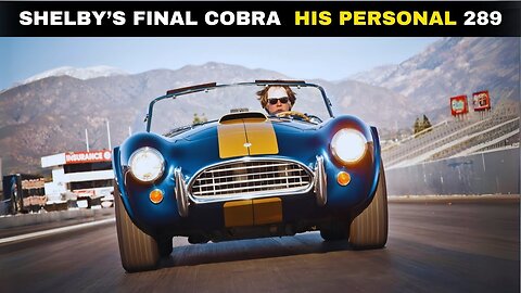 Carroll Shelby'r Last 289 Cobra – Tar Osadharon Golpo o Drive Experience!