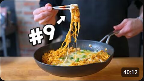 20 Ramen Hacks You NEED to Try 🍜💥 | Shin Ramyun Upgrade Party w/ Alvin!