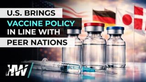 U.S. Brings Vaccine Policy In Line With Peer Nations