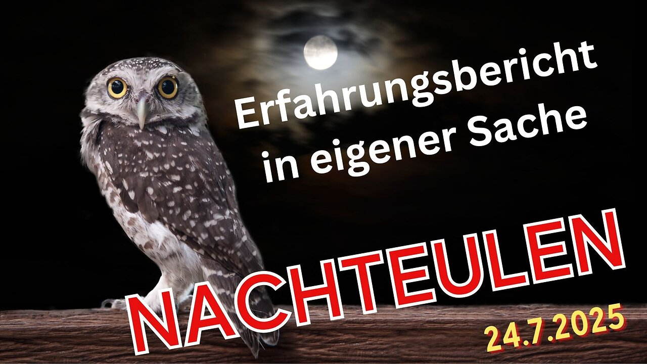 Nachteulen - Erfahrungsbericht - 7 Tage Saftkur und Darmspülung - 24.07.2025