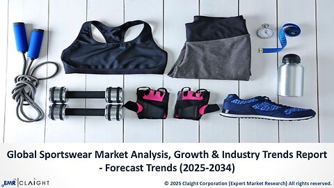 Sportswear Market Insights 2025–2034 | Size, Share & Forecast