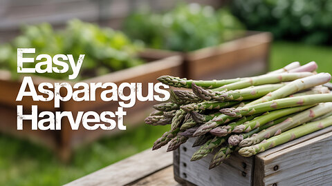 Asparagus Growth Hack for a Bigger Harvest Next Season!