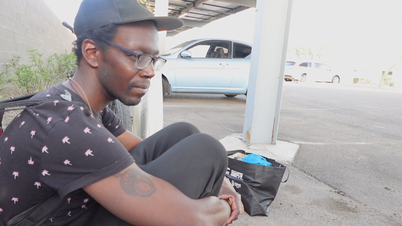 Update with Jamison at the Tuesday Aris Foundation "Feed" says he is still unhoused