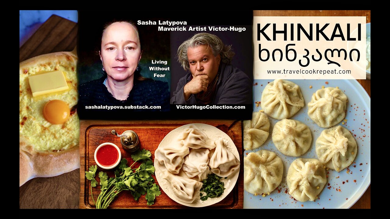 Sasha Latypova VictorHugo USA Communism Republic Of Georgia Former USSR Near Russian Border Khinkali