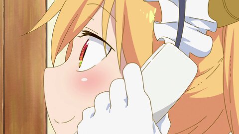 Miss Kobayashi's Dragon Maid - Tohru holds down the fort