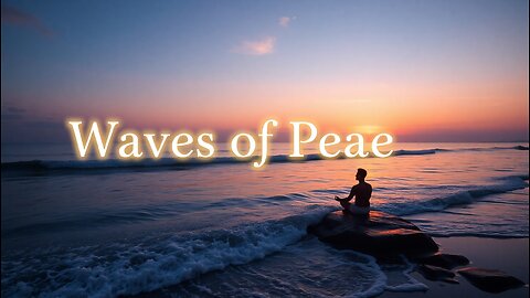 Waves of Peace | Gentle Ocean Meditation Music for Mindful Relaxation | No Copyright Music