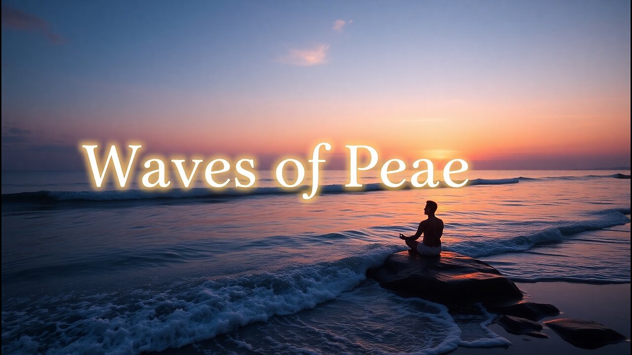 Waves of Peace | Gentle Ocean Meditation Music for Mindful Relaxation | No Copyright Music