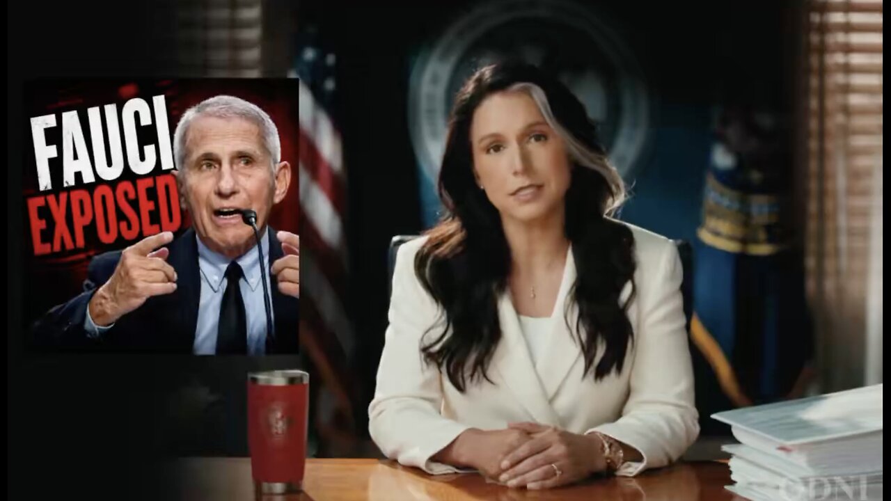 On Her Last Day In Office Tulsi Gabbard Releases Documents That Expose Anthony Fauci’s Evil Deeds