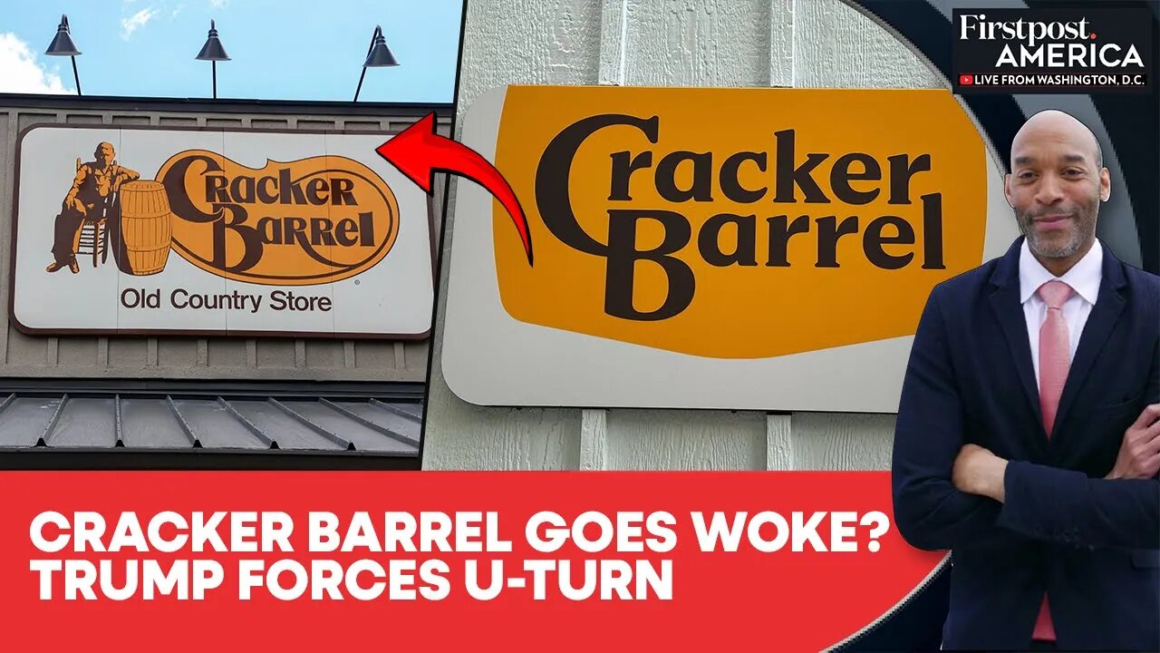 US: Cracker Barrel Revives Old Logo After Backlash From Donald Trump | Firstpost America | N18G
