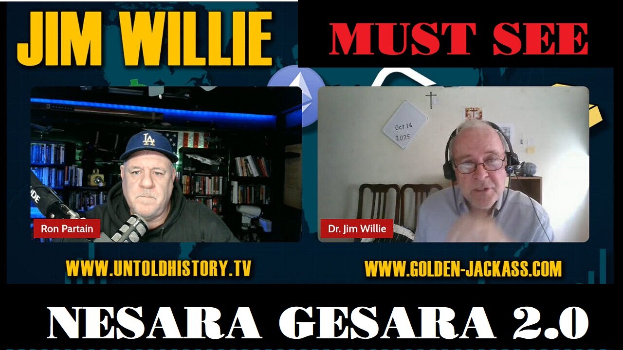 RON HAVE A Discussion With Jim Willie | DIRE WARNING 10/17/25