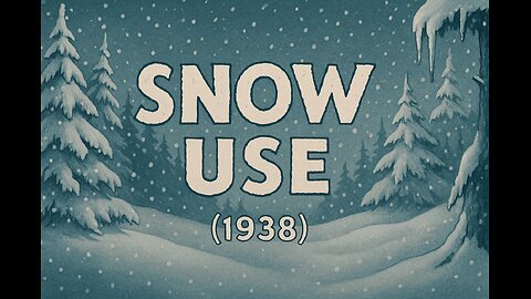 Snow Use (1938) | Oswald the Lucky Rabbit Winter Cartoon | Full Episode