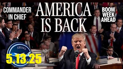 AND WE KNOW 5.13.25: AMERICA IS BACK, WHO is Commander in Chief? Big PHARMA/Politician alliance?
