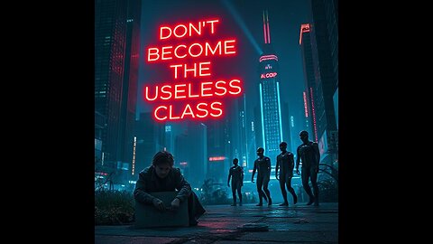They’re Using AI to Replace Millions of Jobs—Wake Up Before You Become the Useless Class