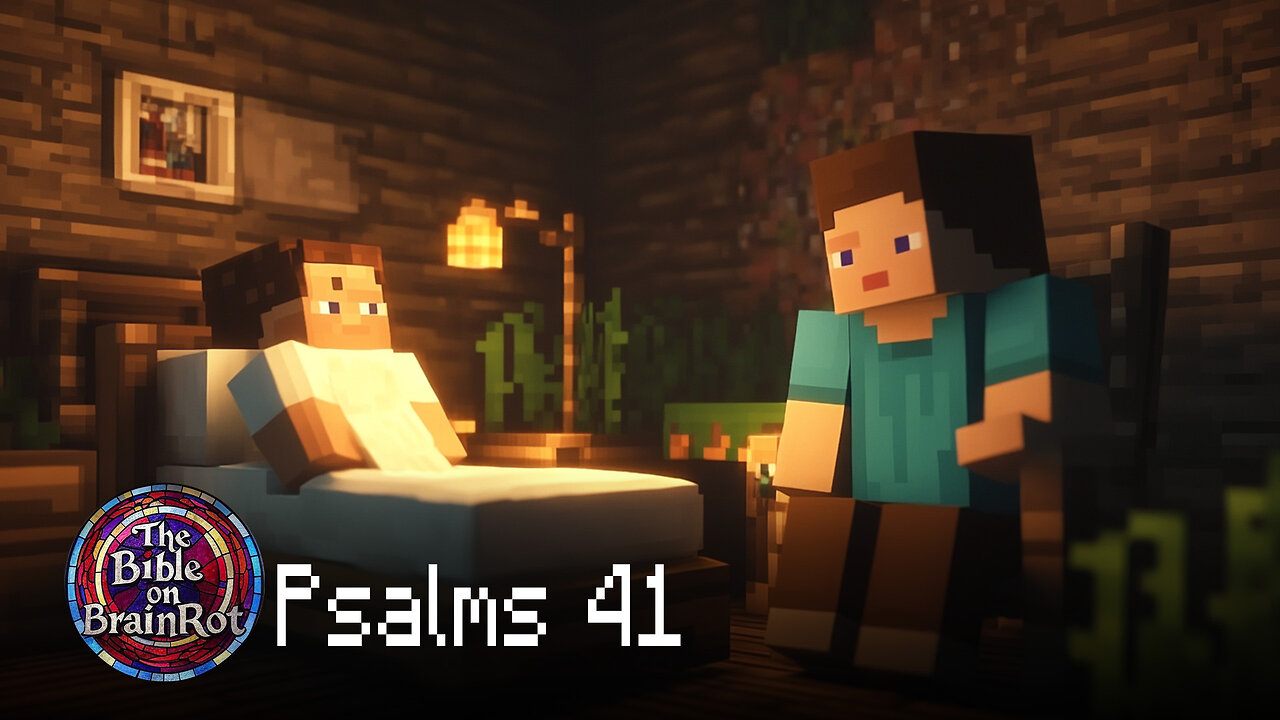 Psalm 41 – “God Lifts the Weak” | The Bible on BrainRot