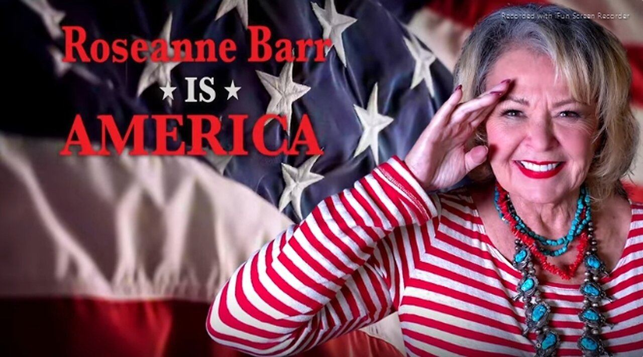 ROSANNE BARR IS AMERICA - MOVIE TRAILER & DESCRIPTION - MOVIE RELEASE JUNE 10, 2025. - 3 mins.