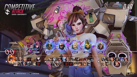 Overwatch 2 D.Va Gameplay (No Commentary)
