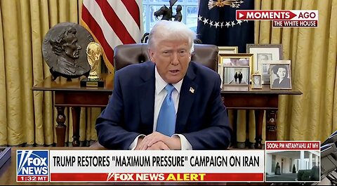 17 MINUTES OF PRES. TRUMP SAYING “IRAN CAN NEVER HAVE NUCLEAR WEAPON”