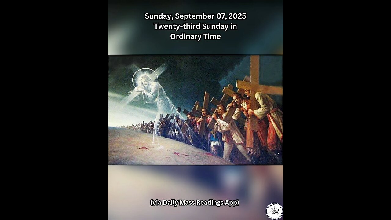 Sunday, September 07, 2025 Twenty-third Sunday in Ordinary Time #faith #readings #ordinarytime