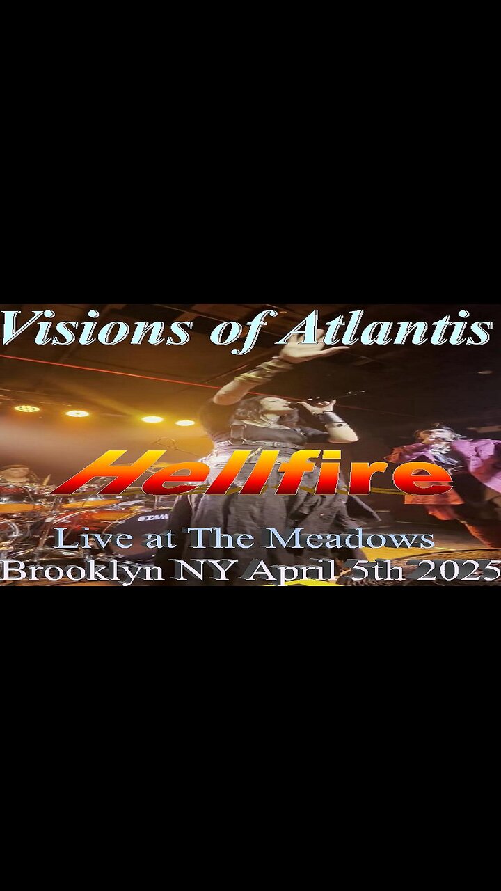 Visions of Atlantis - Hellfire (Live at The Meadows Brooklyn NY April 5th 2025)