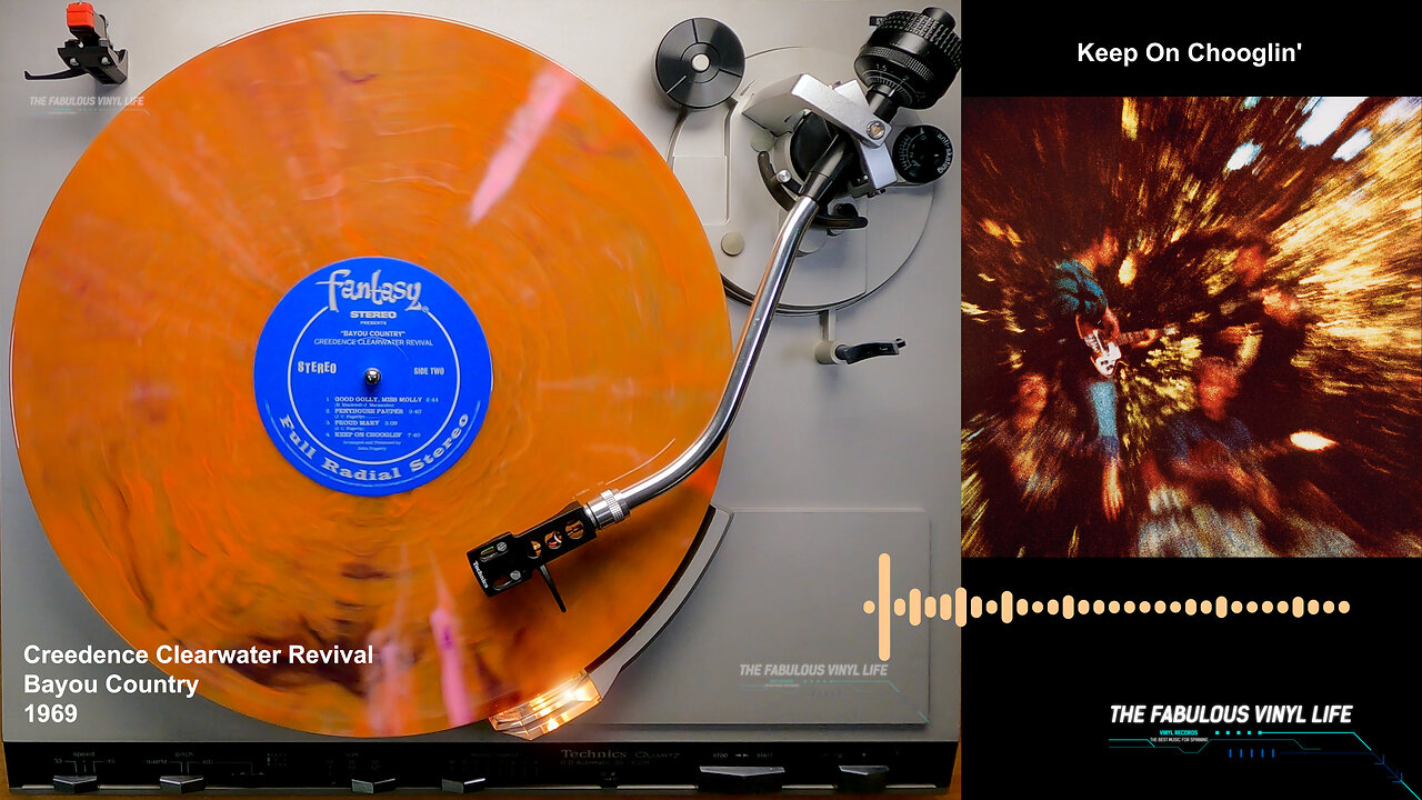 Creedence Clearwater Revival ) Bayou Country ) 1969 (Exclusive Bayou Sunset Vinyl 2025)