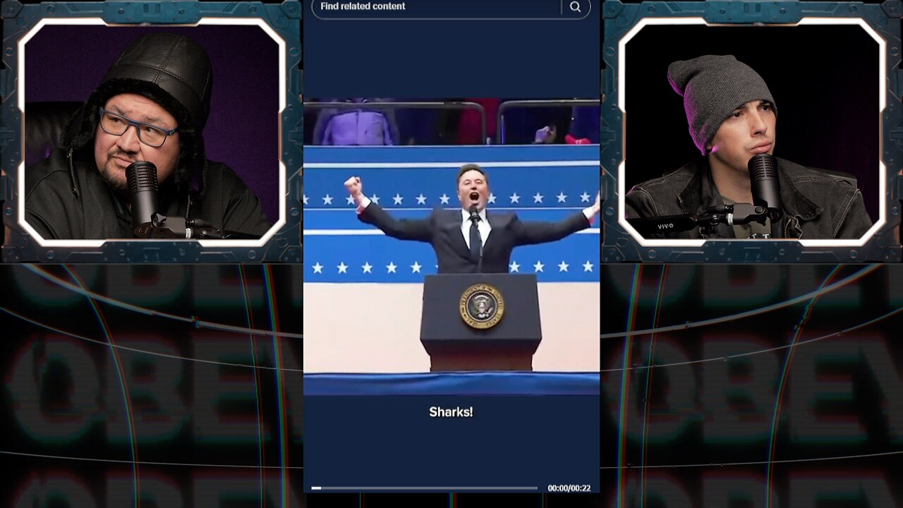 ⚠️Secret Footage of ELON and TRUMP to the SHARKS⚠️