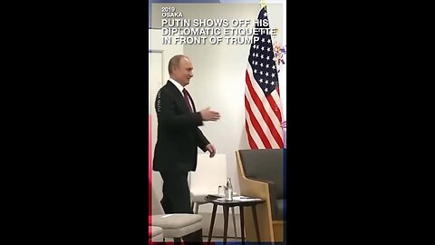 Putins Etiquette Throws Off Trump's Power Move