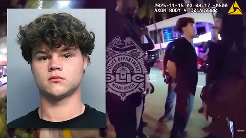 Youtuber JACK DOHERTY Arrested: FULL Miami Beach Police Bodycam Footage