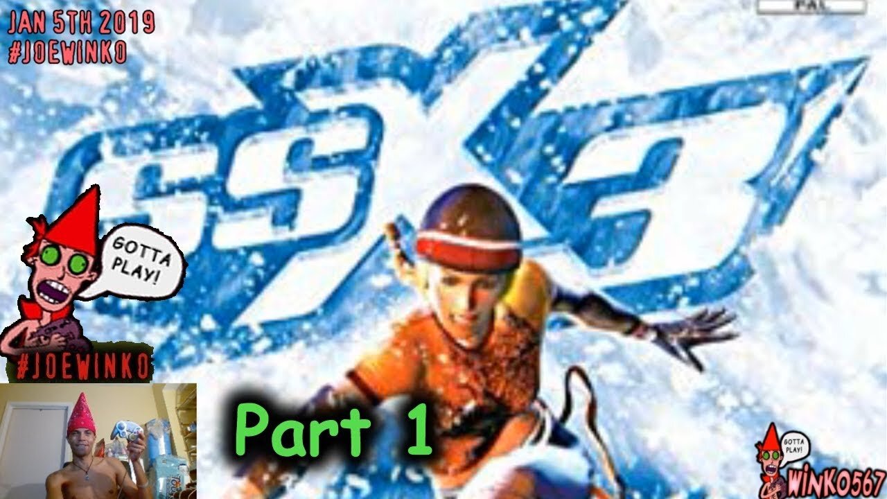 SSX 3 (Gamecube) Part 1 - Gaming Livestream (Jan. 5th 2019) - Joe Winko