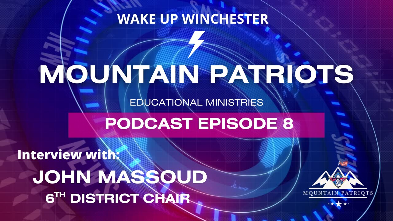 Episode #8 - Interview with John Massoud, 6th Congressional District Virginia GOP Chairman