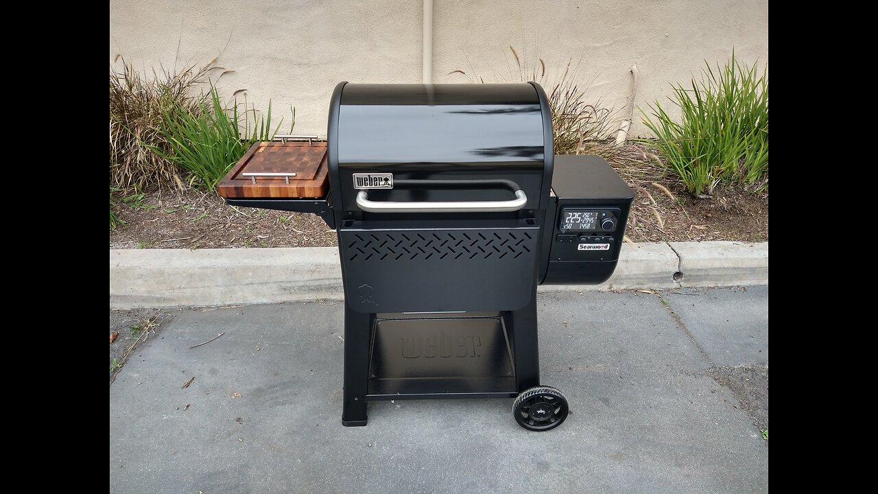 New Weber Searwood 600 Side Cutting Board! #weber #bbqlovers