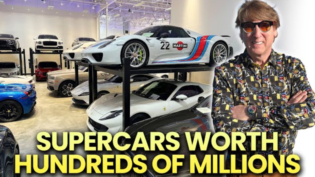 I'VE NEVER SEEN SO MANY SUPERCARS IN ONE PLACE!