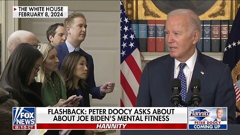 Flashback: Peter Doocy Calls Out Biden's Mental Decline