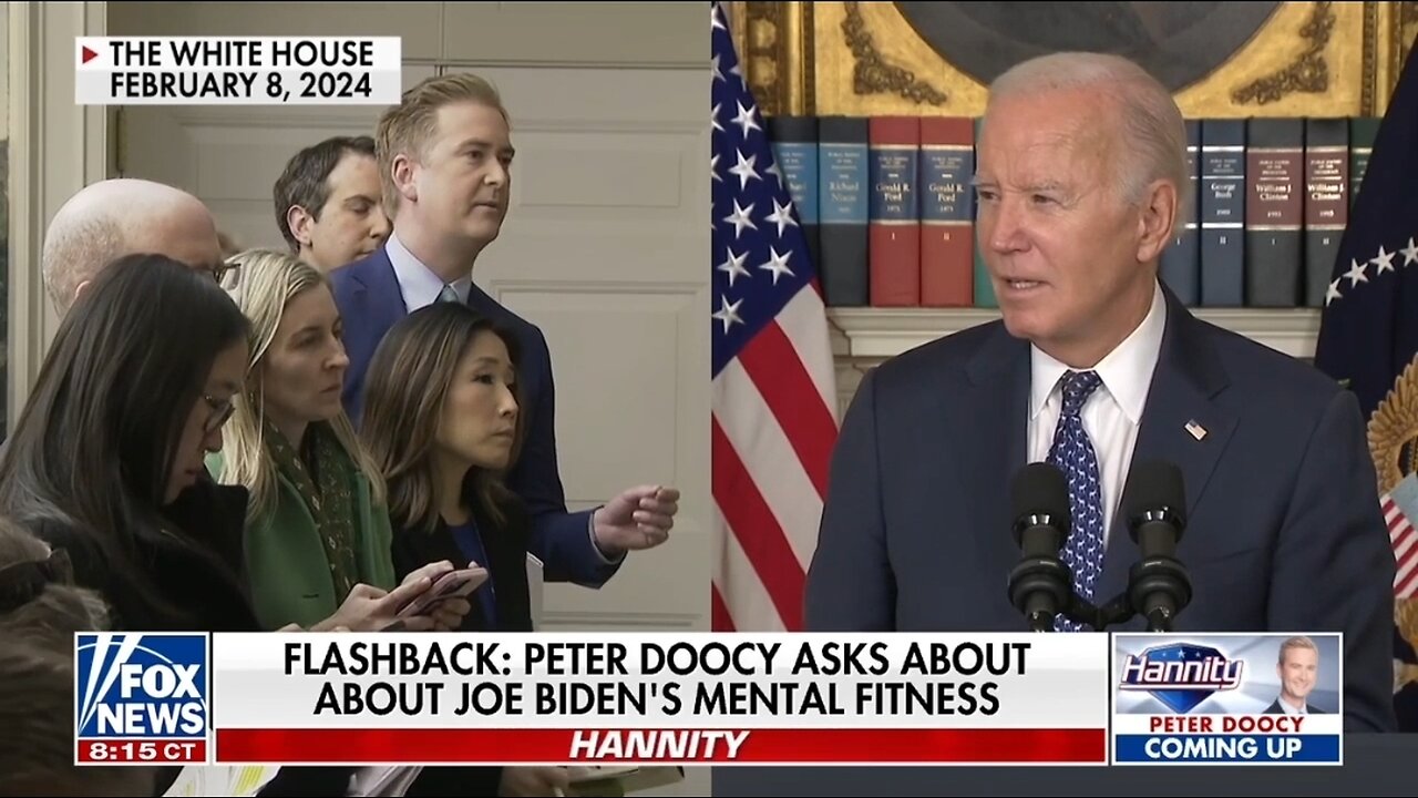 Flashback: Peter Doocy Calls Out Bidens Mental Decline