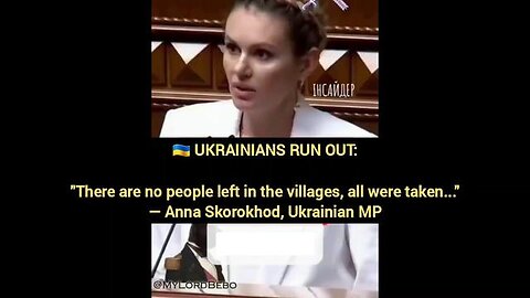 Ukraine: no people left in the villages, all taken. "This war is a war of the poor"!
