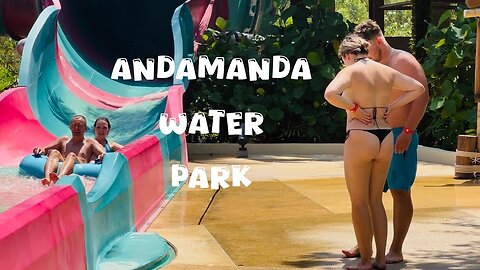 Phuket Thailand Andamanda Water Park ⛱️ Dream Holiday Summer Day 🌞 4K HD