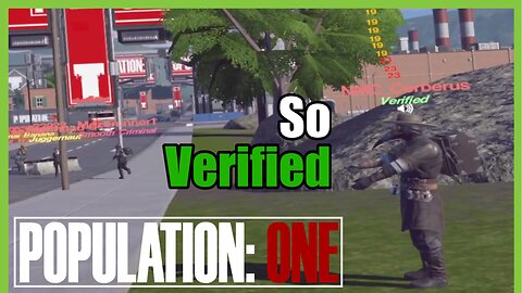 #populationone So Verified #pop1 #funny #vr #gameplay