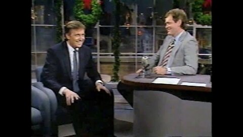Donald Trump on David Letterman - 1986-1987 (full segments)