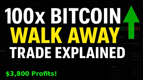 How To Easily Make $3,800 100x Bitcoin #endscreenslavery