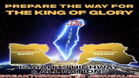 The Covenant Road Map & the Isaiah 19 Highway is the Road to Peace in the Middle East