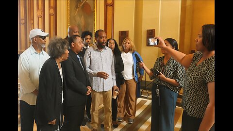 Larry Hoover Jr Speaks TAG Illinois Governor ‎⁨@jbpritzker⁩ #freelarryhoover ALL I do is 'the work'