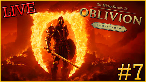 🔴LIVE - Into the Shivering Isles | First Time Playing Oblivion Remastered